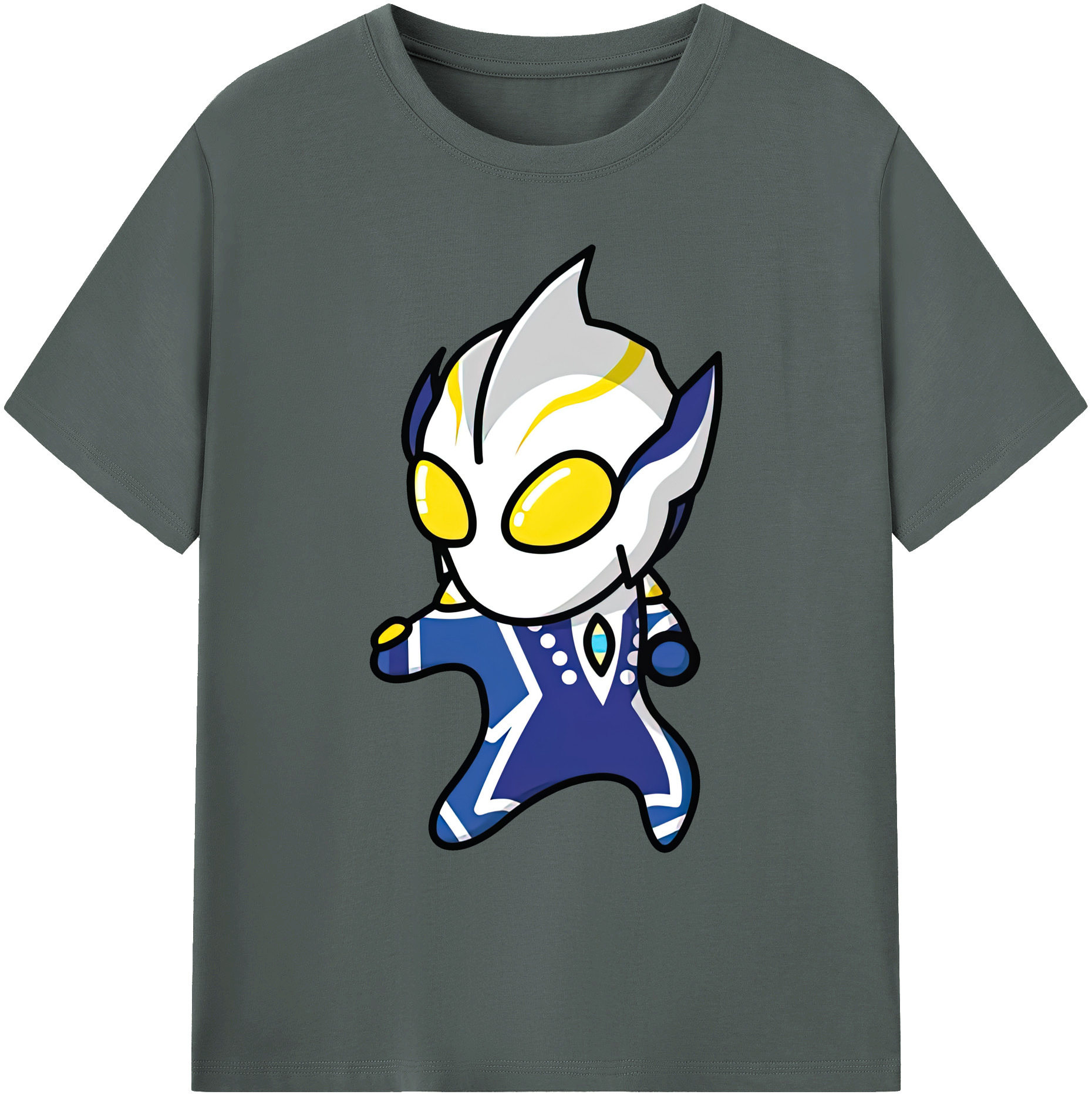 （画像用） ウルトラマン Ultraman 綿100％ メンズ半袖Tシャツ｜肌触りやわらか＆通気性
